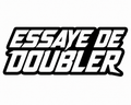 Stickers Essaye de doubler