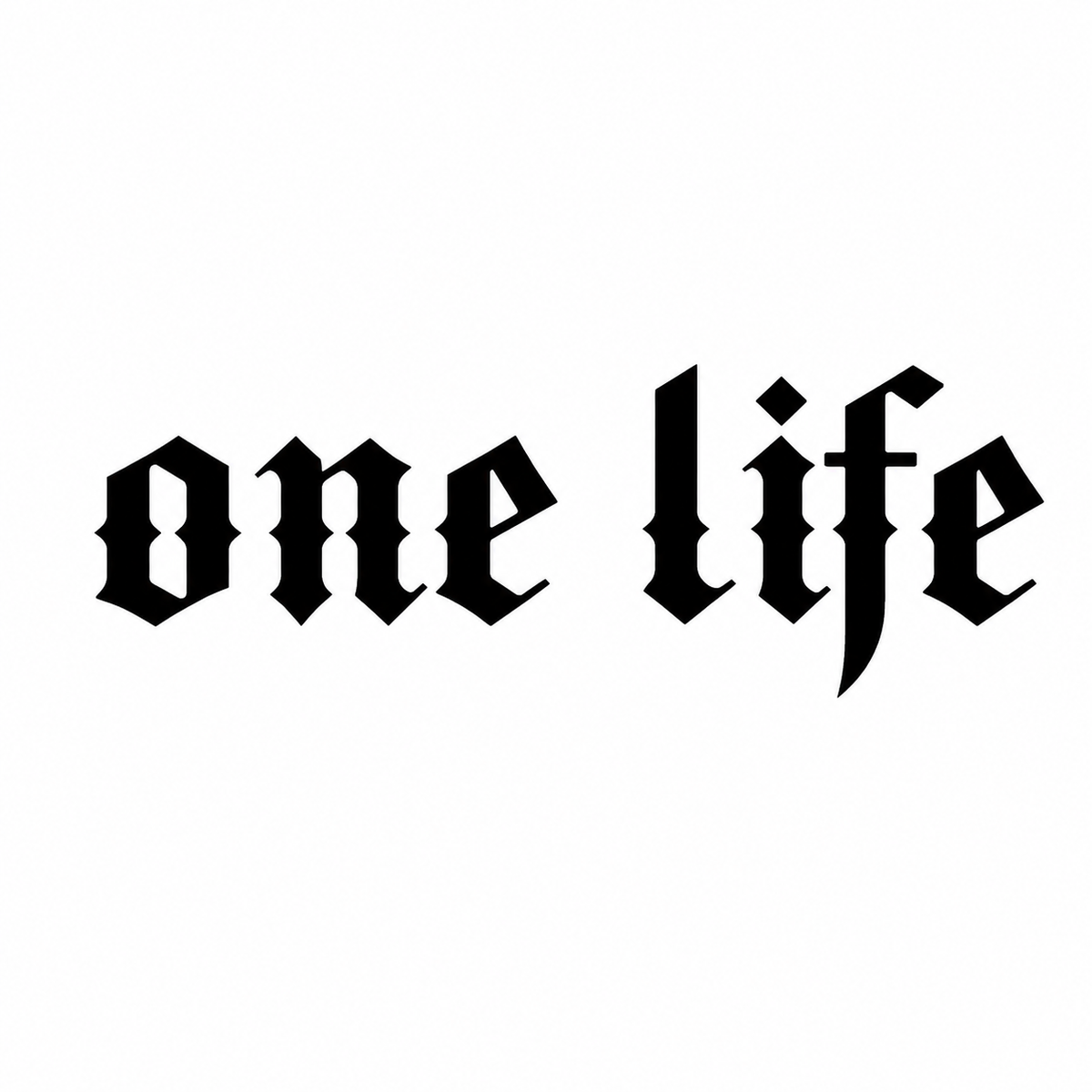 Stickers One Life