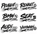 Stickers Airlines